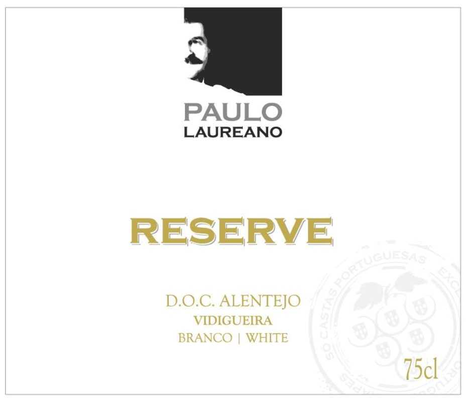 Paulo Laureano Reserva Branco 2013 Front Label