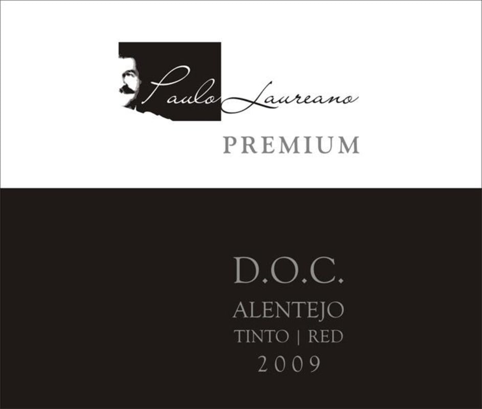 Paulo Laureano Premium Tinto 2009 Front Label