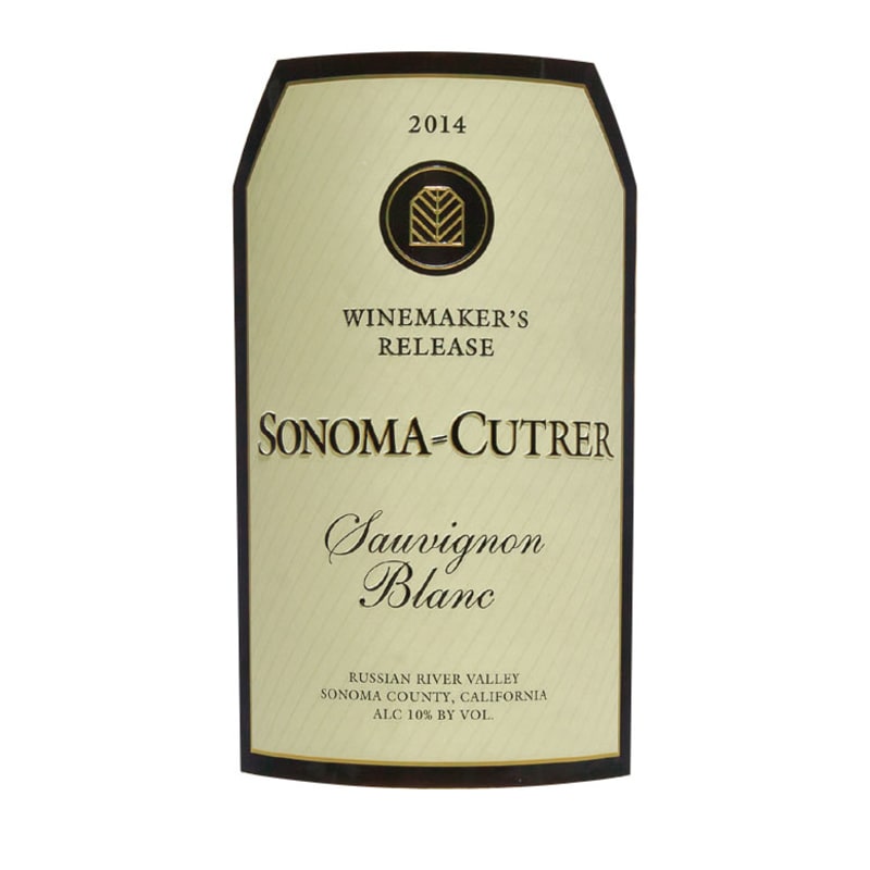 Sonoma-Cutrer Winemaker's Release Sauvignon Blanc 2014 Front Label
