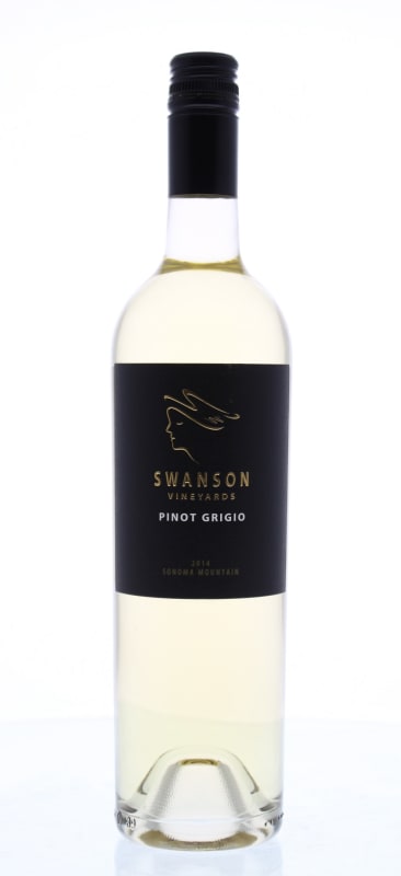 Swanson Pinot Grigio 2014 Front Bottle Shot