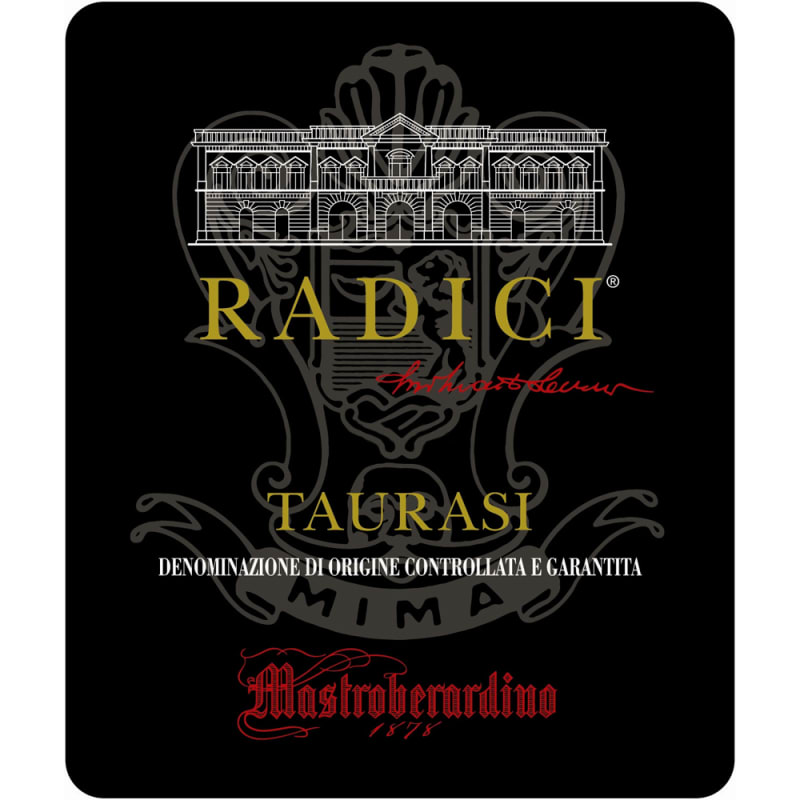 Mastroberardino Radici Taurasi 2009 Front Label
