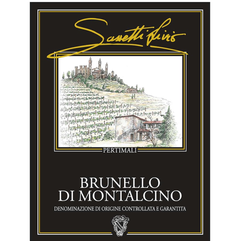 Livio Sassetti Pertimali Brunello di Montalcino 2010 Front Label