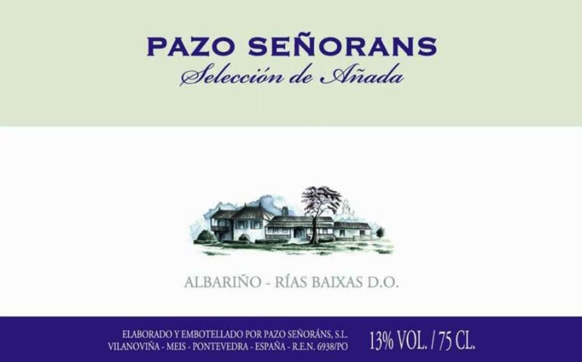 Pazo de Senorans Seleccion de Anada Albarino 2006 Front Label