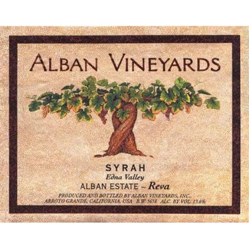 Alban Reva Estate Syrah (1.5 Liter Magnum) 2005 Front Label