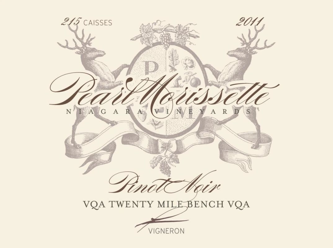Pearl Morissette Pinot Noir 2011 Front Label