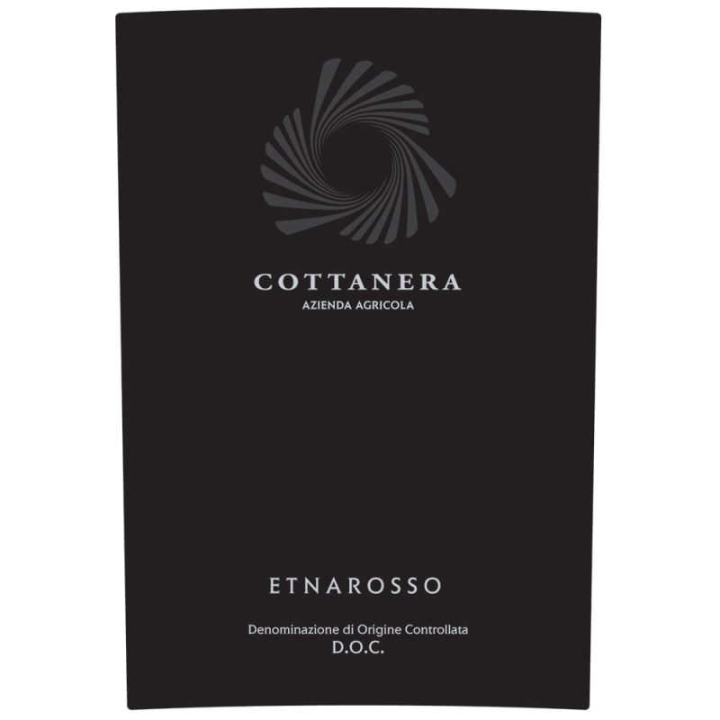 Cottanera Etna Rosso 2007 Front Label