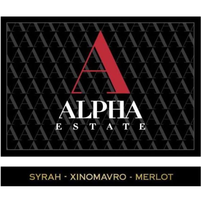 Alpha Estate SMX Red Blend 2009 Front Label