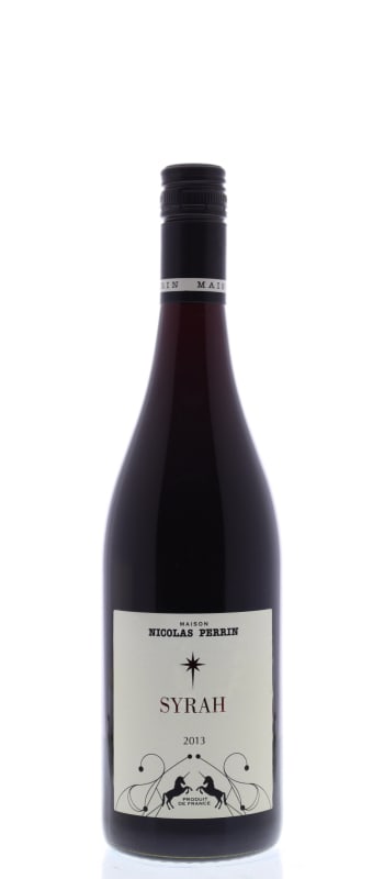 Maison Nicolas Perrin Syrah 2013 Front Bottle Shot