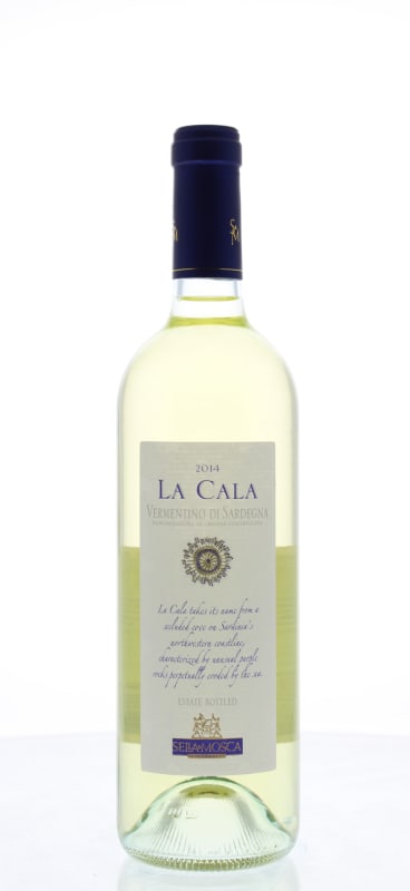 Sella & Mosca La Cala Vermentino 2014 Front Bottle Shot