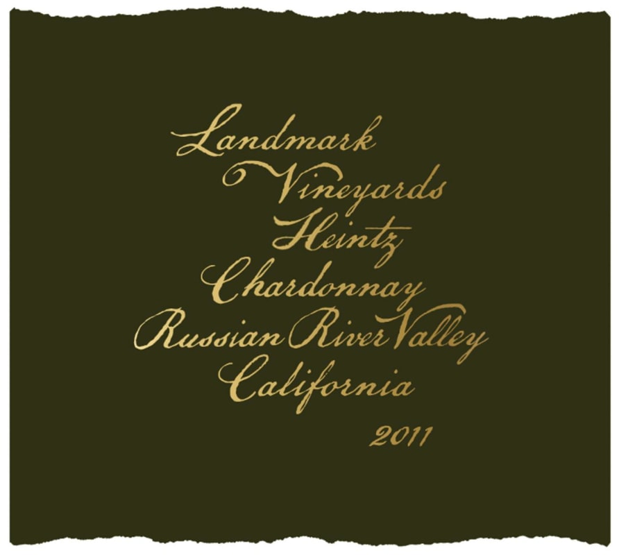 Landmark Charles Heintz Vineyard Chardonnay 2011 Front Label