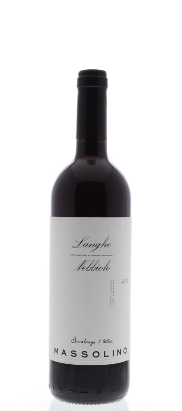Massolino Langhe Nebbiolo 2012 Front Bottle Shot