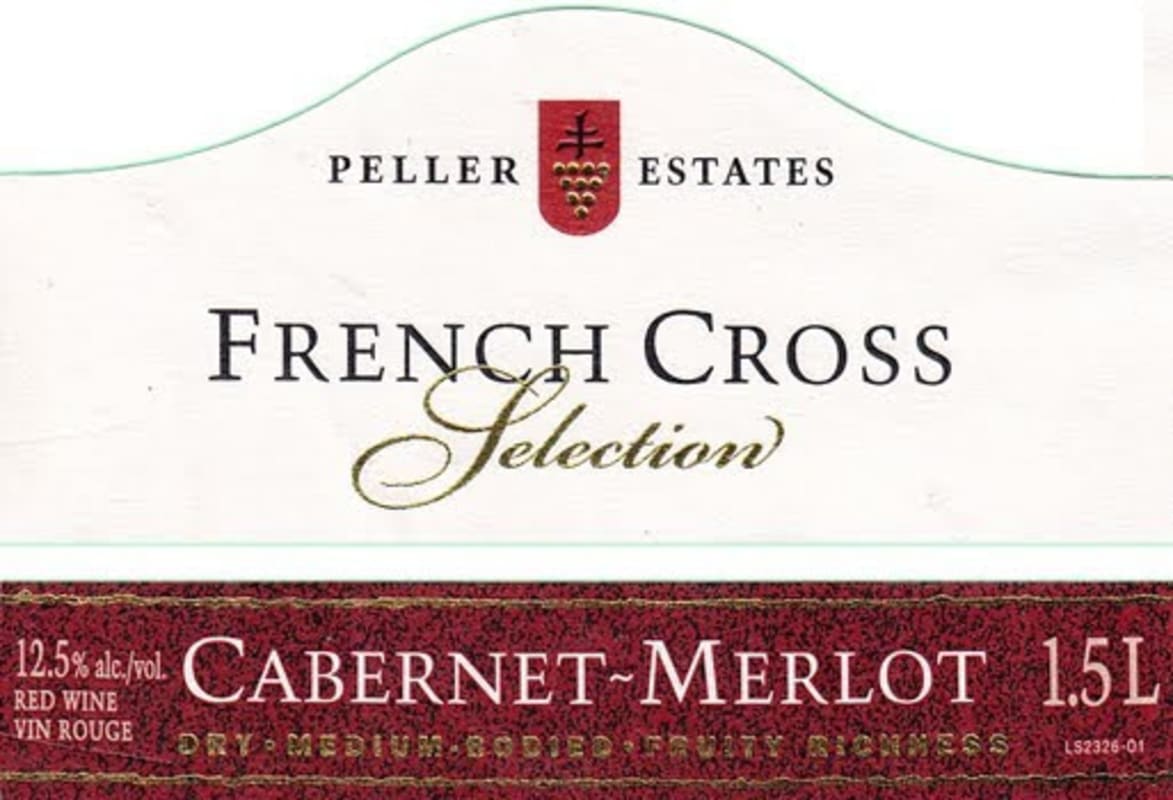 Peller Estates French Cross Selection Cabernet Sauvignon - Merlot Front Label