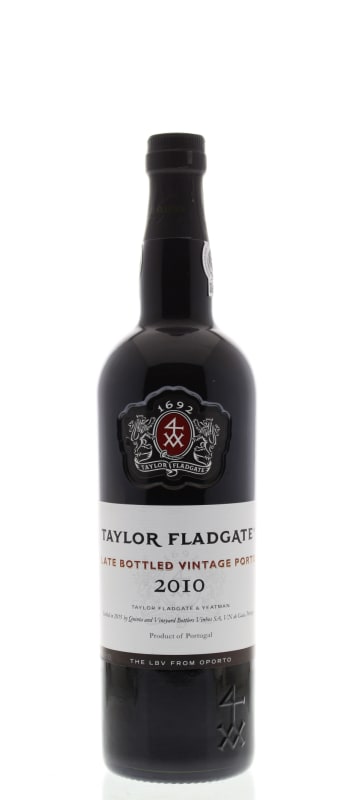 Taylor Fladgate Late Bottled Vintage Port 2010 Front Bottle Shot