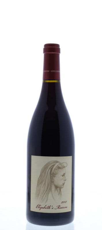 Adelsheim Elizabeth's Reserve Pinot Noir 2012 Front Bottle Shot