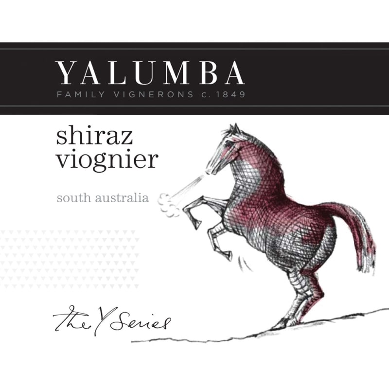 Yalumba Y Series Shiraz-Viognier 2013 Front Label