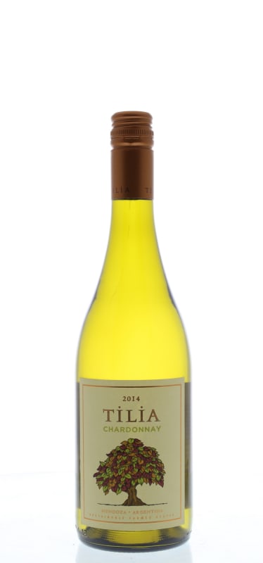 Tilia Chardonnay 2014 Front Bottle Shot