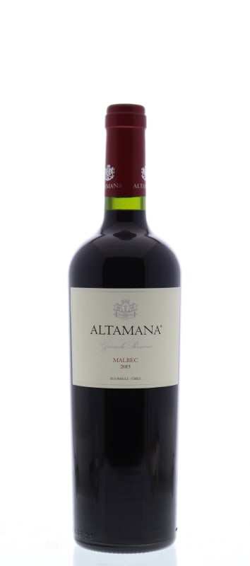 Altamana Grande Reserve Malbec 2013 Front Bottle Shot