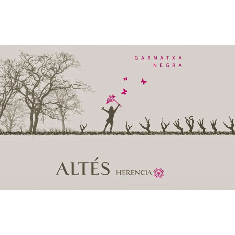 Herencia Altes Garnatxa Negra 2014 Front Label