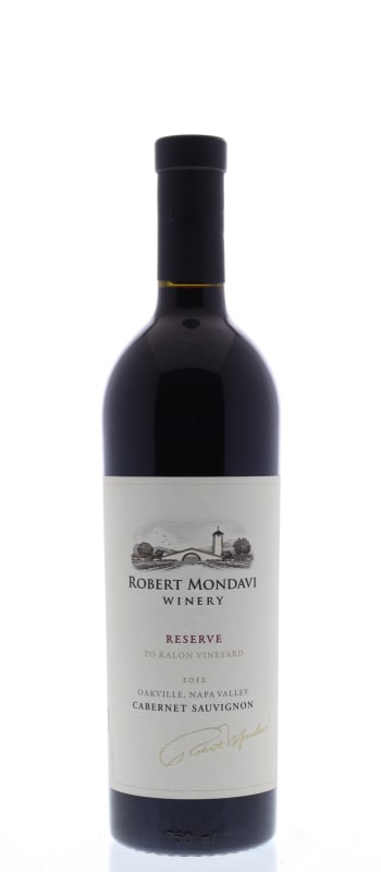 Robert Mondavi Reserve Cabernet Sauvignon 2012 Front Bottle Shot