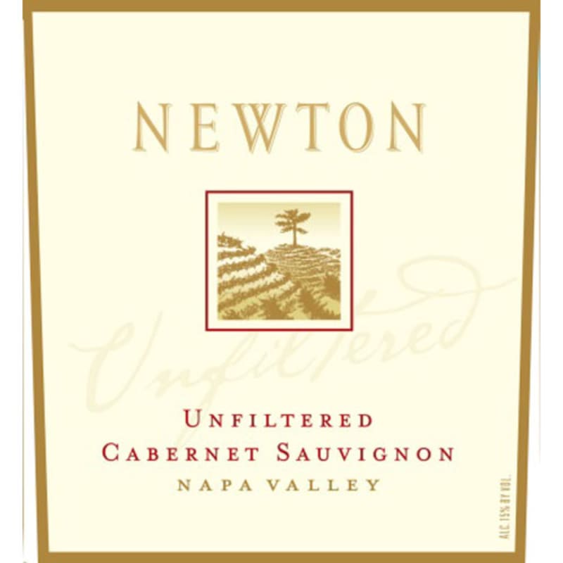 Newton Unfiltered Cabernet Sauvignon 2013 Front Label
