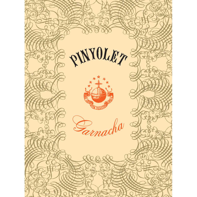 Pinyolet Garnacha 2012 Front Label