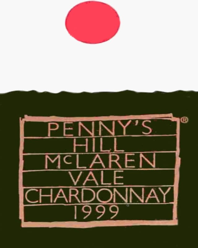 Penny's Hill Chardonnay 1999 Front Label