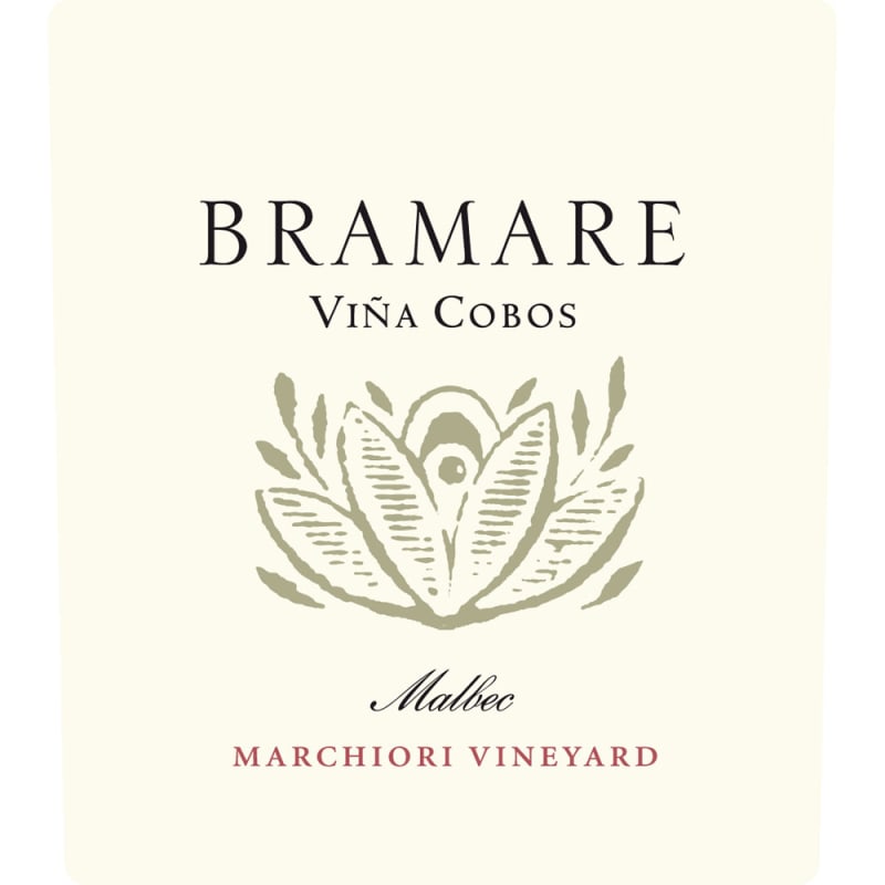 Vina Cobos Bramare Marchiori Vineyard Malbec 2011 Front Label