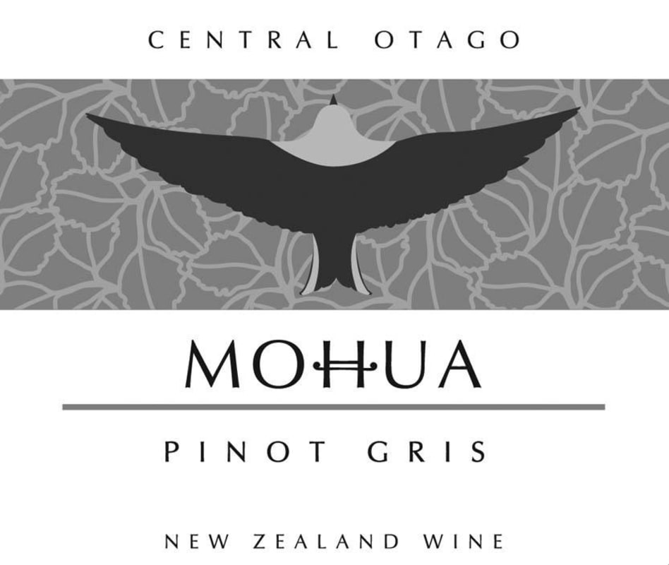 Mohua Central Otago Pinot Gris 2015 Front Label