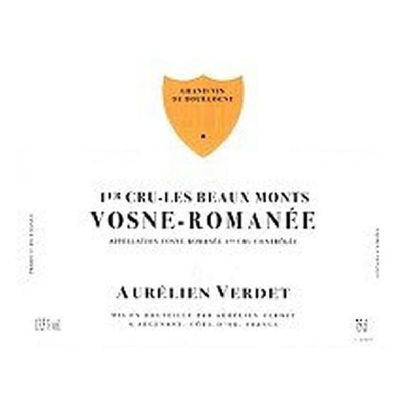 Aurelien Verdet Vosne Romanee Les Beaux Monts Premier Cru 2011 Front Label