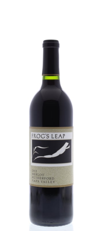 Frog's Leap Merlot 2013 Front Bottle Shot