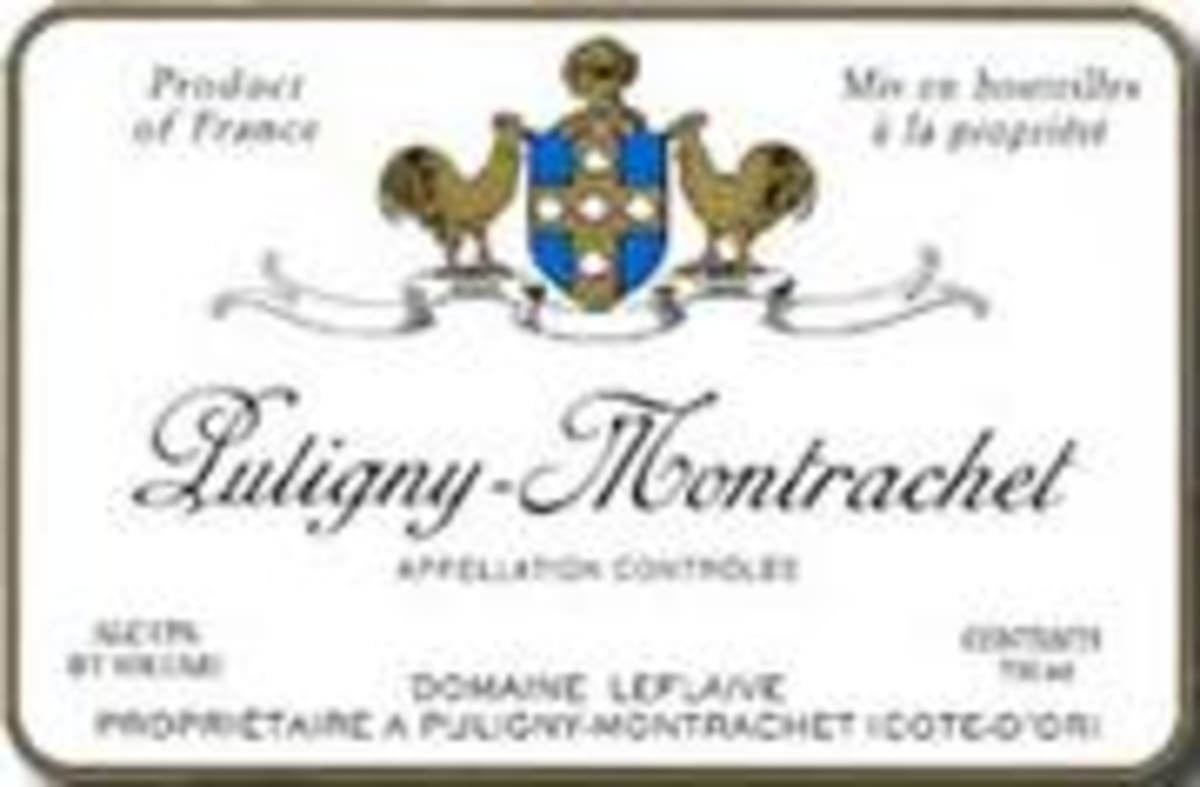 Domaine Leflaive Puligny-Montrachet 1996 Front Label
