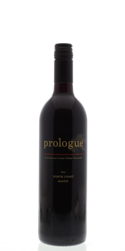 Anderson's Conn Valley Vineyards Prologue Merlot 2011 Front Bottle Shot