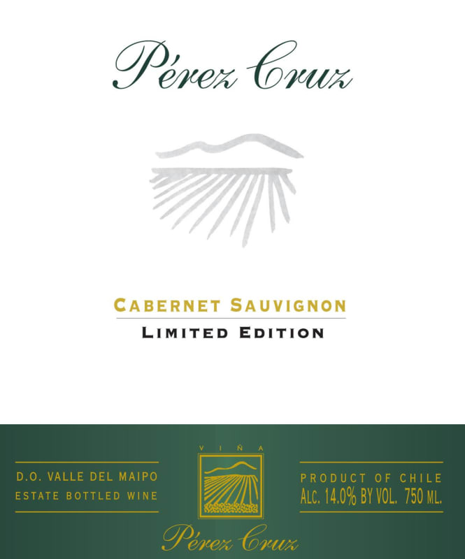 Perez Cruz Limited Edition Cabernet Sauvignon 2013 Front Label