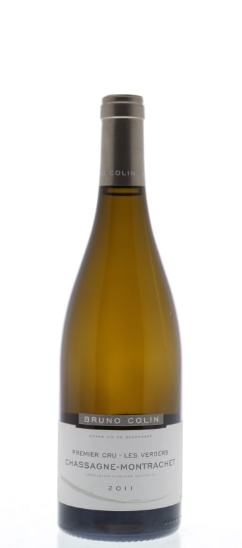 Bruno Colin Chassagne-Montrachet Les Vergers Premier Cru 2011 Front Bottle Shot