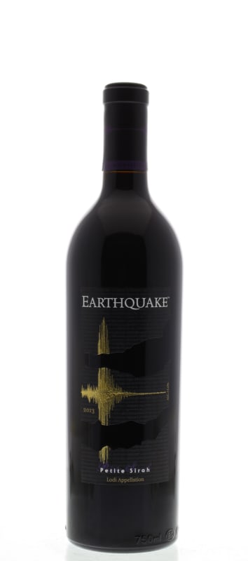 Michael David Winery Earthquake Petite Sirah 2013 Front Bottle Shot