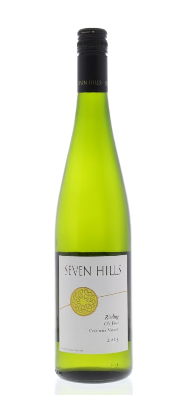 Seven Hills Winery Riesling 2013 Front Bottle Shot