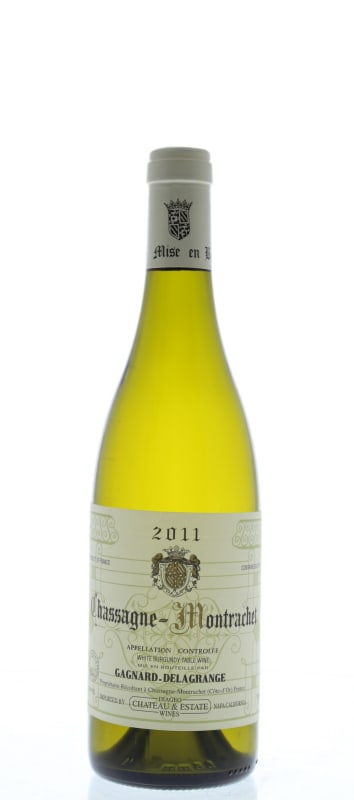 Gagnard-Delagrange Chassagne-Montrachet Blanc 2011 Front Bottle Shot
