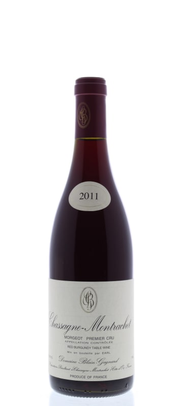 Domaine Blain-Gagnard Chassagne-Montrachet Morgeot Premier Cru Rouge 2011 Front Bottle Shot