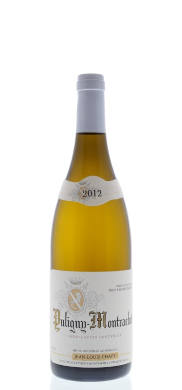 Jean-Louis Chavy Puligny Montrachet Village 2012 Front Bottle Shot