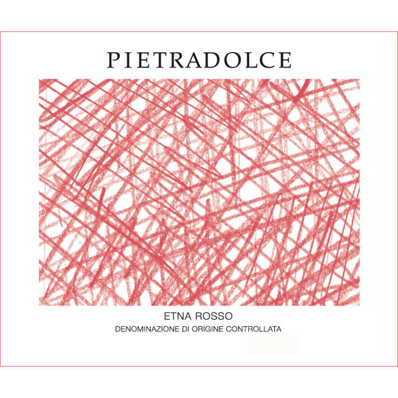 Pietradolce Etna Rosso 2013 Front Label