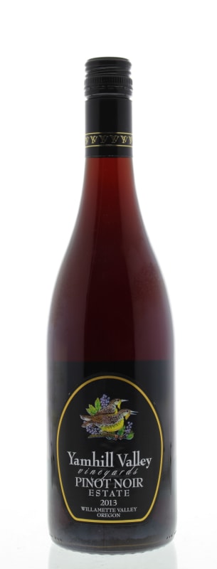 Yamhill Estate Pinot Noir 2013 Front Bottle Shot