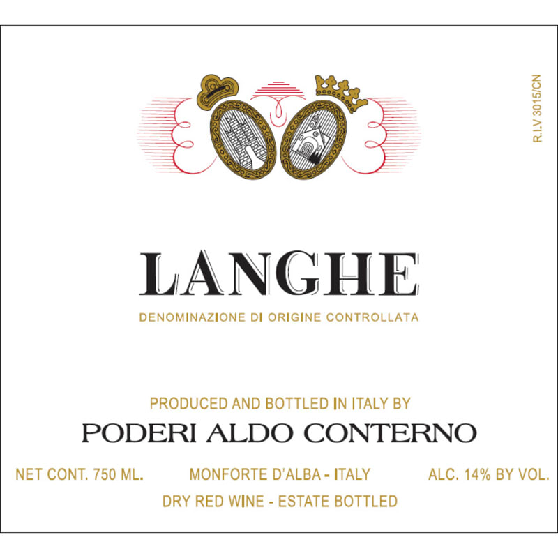 Aldo Conterno Langhe Rosso 2011 Front Label