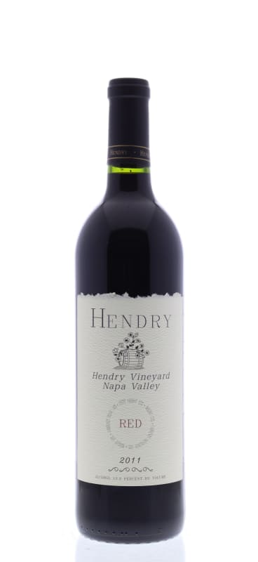 Hendry Red Wine 2011 Front Bottle Shot