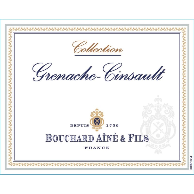 Bouchard Aine & Fils Grenache-Cinsault Rose 2013 Front Label