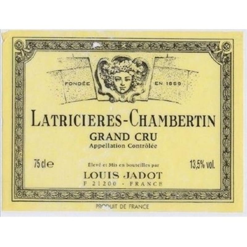 Louis Jadot Latricieres-Chambertin Grand Cru 2003 Front Label