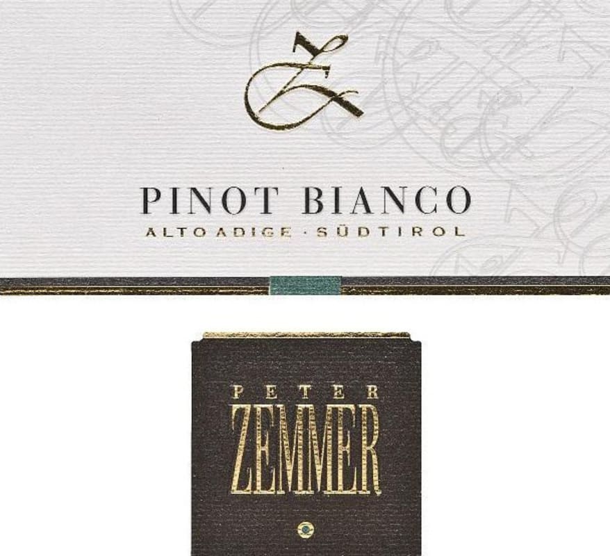 Peter Zemmer Alto Adige - Sudtirol Pinot Bianco 2013 Front Label
