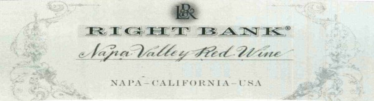 Lang & Reed Right Bank Red 2005 Front Label