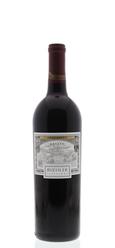 Buehler Estate Cabernet Sauvignon 2013 Front Bottle Shot