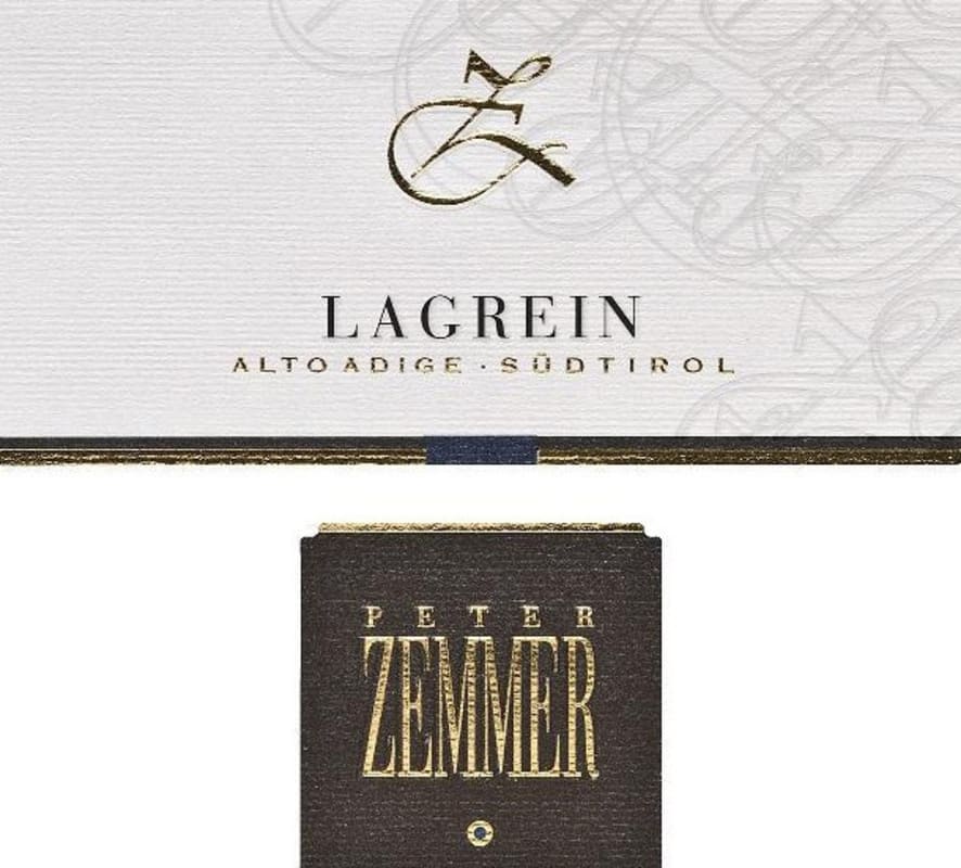 Peter Zemmer Alto Adige - Sudtirol Lagrein 2013 Front Label