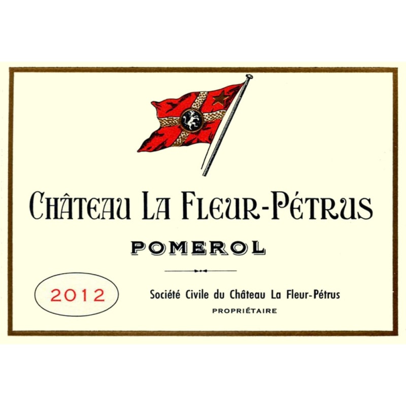 Chateau La Fleur-Petrus 2012 Front Label